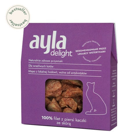 Ayla Liofilizowany filet z piersi kaczki ze skórą