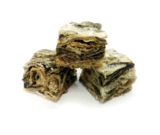 FISH ME UP suszone kostki ze skóry dorsza - Cubes 100g