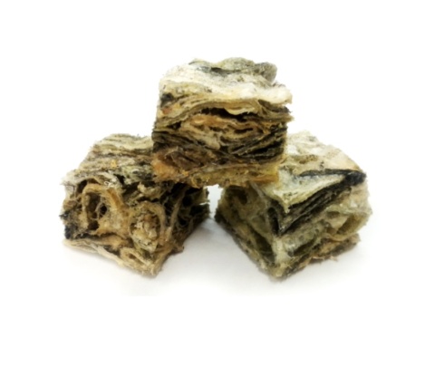 FISH ME UP suszone kostki ze skóry dorsza - Cubes 100g