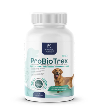 Hippovet Pharmacy ProBioTrex Dog – probiotyk i postbiotyk dla psów