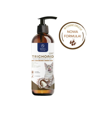 Hippovet Pharmacy TRICHOAID CAT – emulsja na zakłaczenie u kotów 250 ml