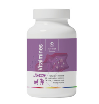 Hippovet Pharmacy - Vitalmines JUNIOR - zestaw witamin i minerałów dla dorosłych psów.