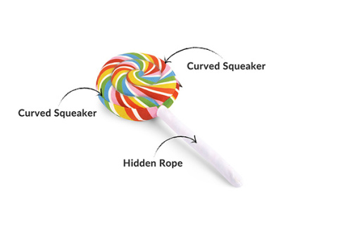 Kolorowy lizak P.L.A.Y. Snack Attack Lollipop Kolorowy lizak P.L.A.Y. Snack Attack Lollipop