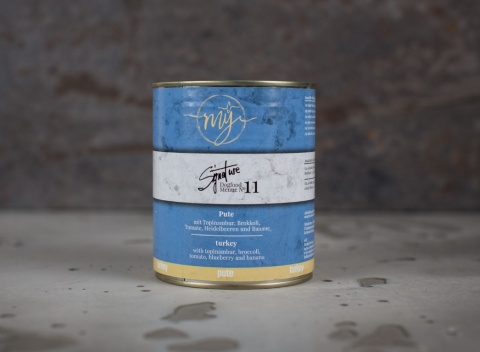 Indyk z topinamburem, brokułem i owocami My Signature