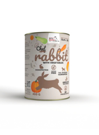 Królik z warzywami Syta micha Chef 400 g