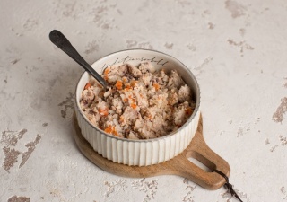 Kurczak z ryżem, koprem włoskim, marchewką i borówką Paul&Paulina