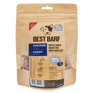 Liofilizowana wątroba kurczaka Best Barf 50g