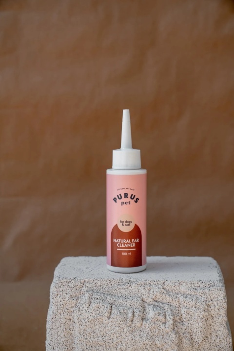 PURUS PET Naturalny płyn do przemywania uszu dla psa i kota 100 ml 100 ml