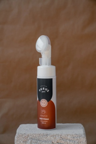 PURUS PET Naturalna pianka do mycia łap dla psa 200 ml