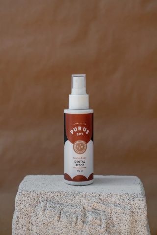 PURUS PET Naturalny spray do higieny jamy ustnej dla psa i kota 100 ml