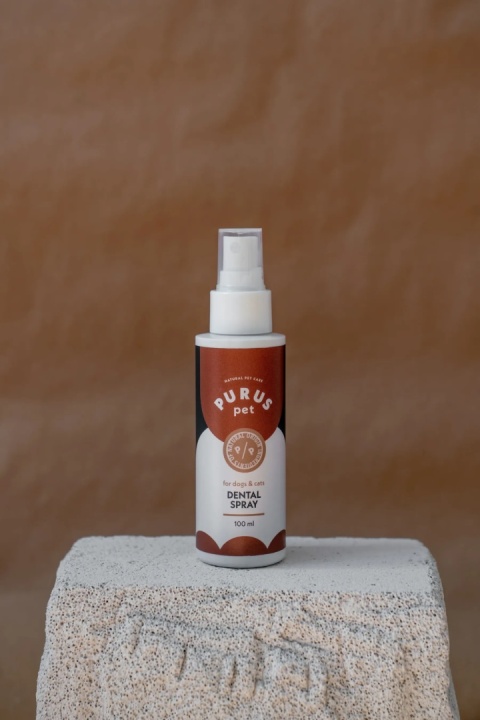 PURUS PET Naturalny spray do higieny jamy ustnej dla psa i kota 100 ml