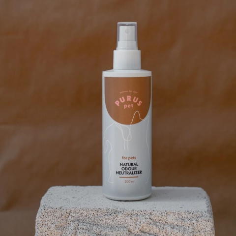 PURUS PET naturalny neutralizator zapachów dla psów i kotów 200 ml