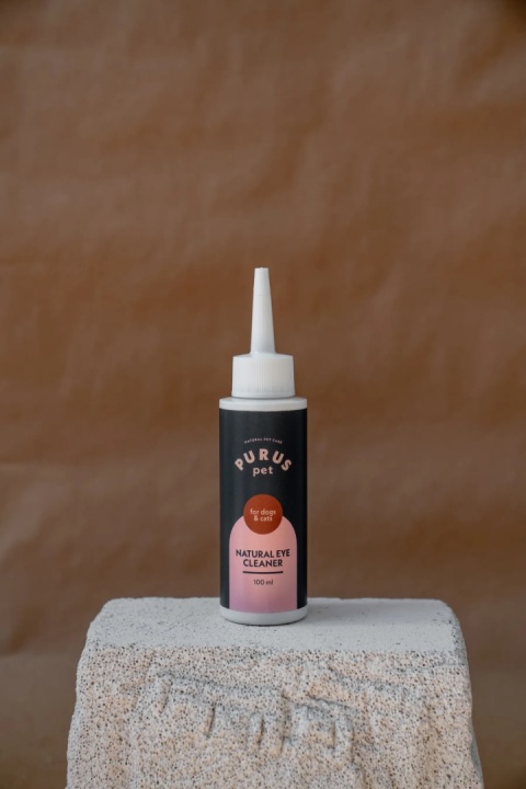 PURUS PET Naturalny płyn do przemywania oczu dla psa i kota 100 ml 100 ml