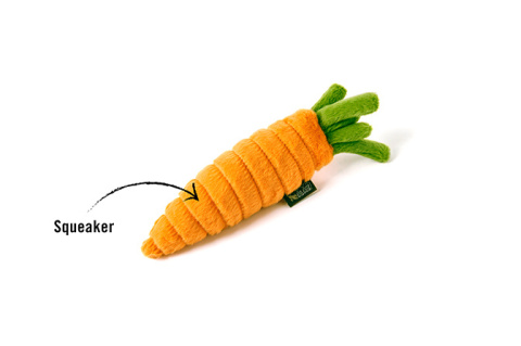 Pluszowa marchewka dla psa P.L.A.Y. Garden Fresh Carrot Pluszowa marchewka dla psa P.L.A.Y. Garden Fresh Carrot