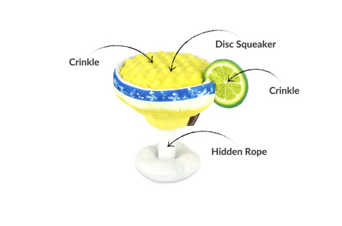 Pluszowy drink Margarita P.L.A.Y. Barktender Pup-arita Pluszowy drink Margarita P.L.A.Y. Barktender Pup-arita