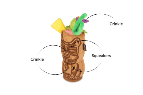 Pluszowy drink Tiki Time P.L.A.Y. Barktender Pluszowy drink Tiki Time P.L.A.Y. Barktender