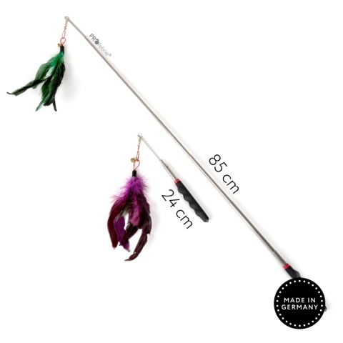 Profeline teleskopowa wędka dla kota