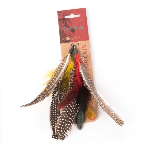 Profeline zawieszka kolorowe pióra 2 szt