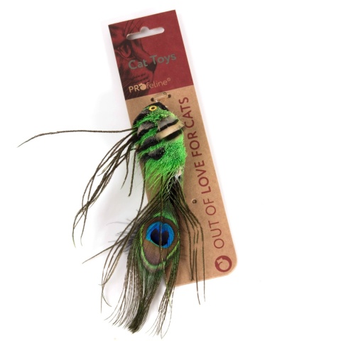 Profeline zawieszka rybka FlyingNymph z sierści jelenia i pawich piór