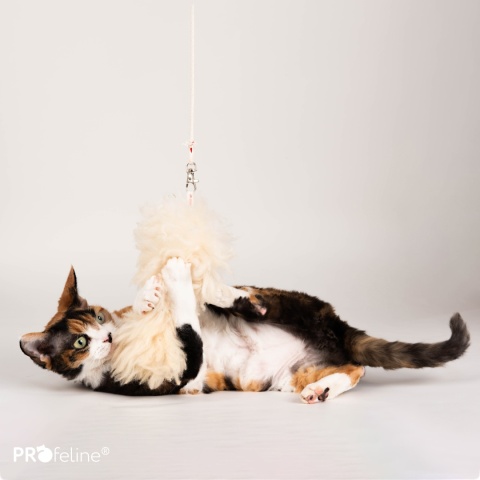 Profeline zawieszka z owczej skóry