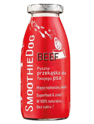 SmoothieDog wołowina 250 ml