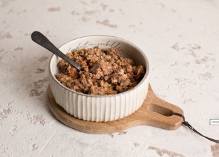 Wołowina z kaszą jaglaną, cukinią, marchewką Paul&Paulina