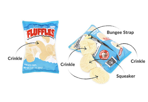 Pluszowa paczka czipsów P.L.A.Y. Snack Attack Fluffles Chips Pluszowa paczka czipsów P.L.A.Y. Snack Attack Fluffles Chips